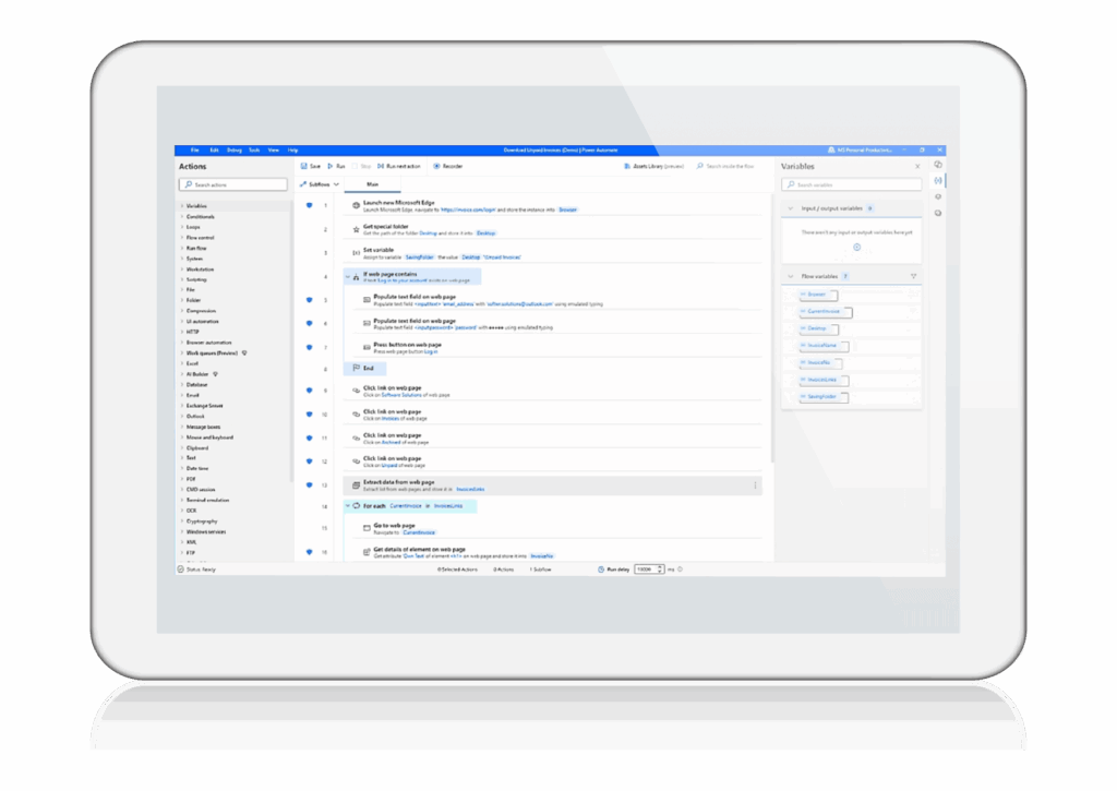 Move data between systems on a schedule