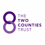 The Two Counties Trust logo - Purple